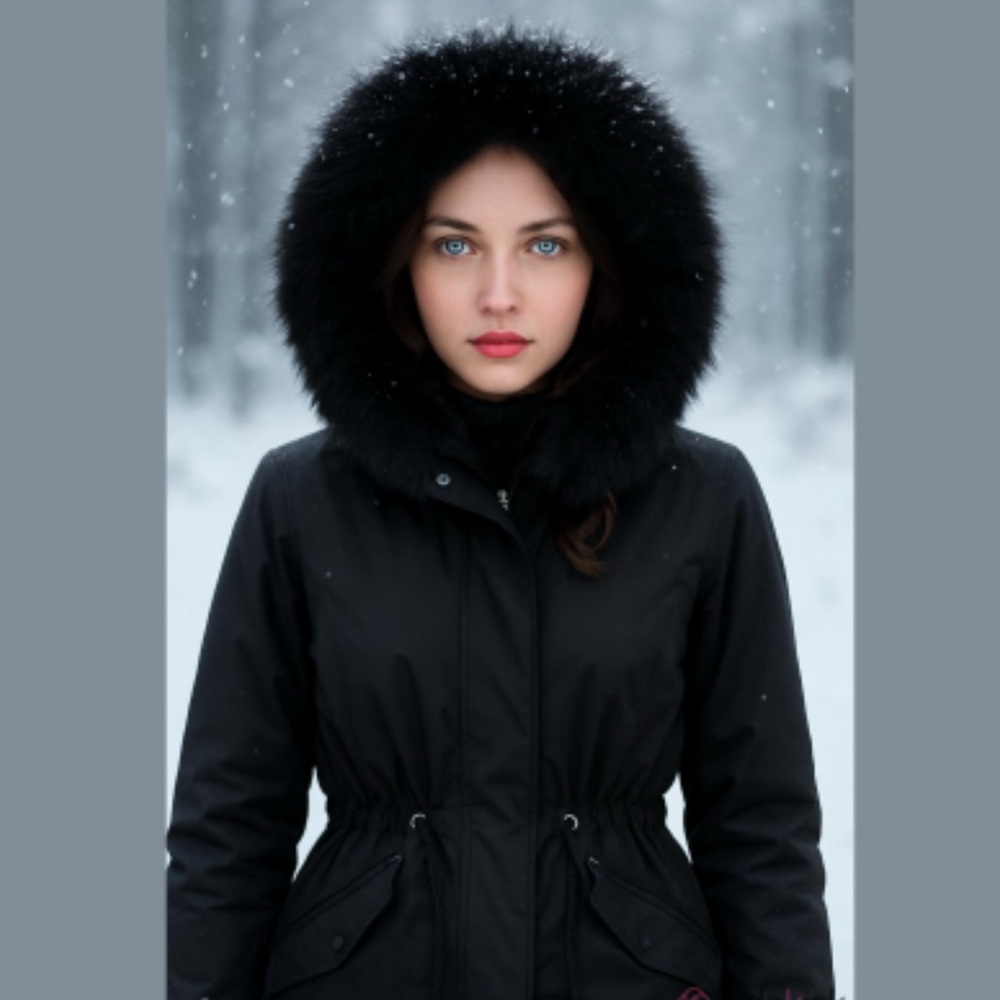 🎉HOST PICK🎉 NEW Intuition Paris Renard Fox Fur Parka  | FR34 = US2